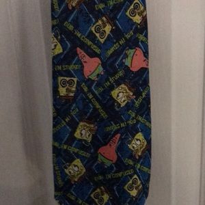 Nickelodeon tie featuring intoxicated sponge bob and Patric